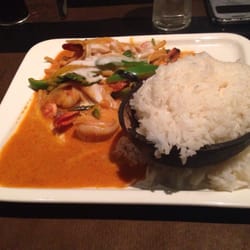 Naty Chang - Scampis curry rouge