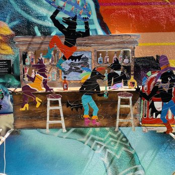 Coyote Cafe - Artwork. - New American Near Me - Santa Fe, New Mexico