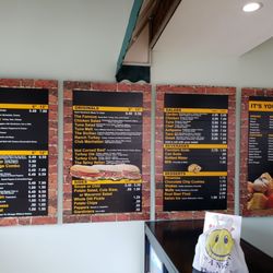 Menu board