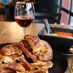 Adirondack Winery - Nothing beats a soup and sandwich combo!
