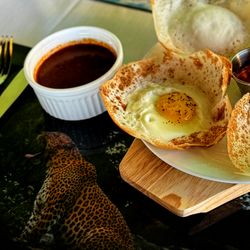 Banana Leaf Restaurant - Every Sri Lankan morning starts with the scent of Hoppers -- crispy edges, soft centers, and golden yolks.
