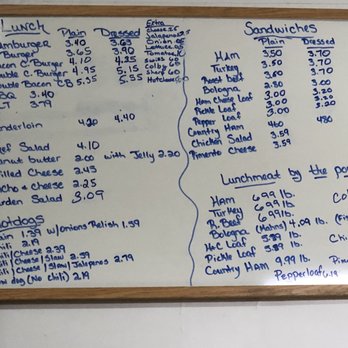 Hickman Street Grocery - The menu board 7/27/18 - Grocery Near Me - Winchester, Kentucky Hickman Street Grocery - The menu board 7/27/18 - Grocery Near Me - Winchester, Kentucky