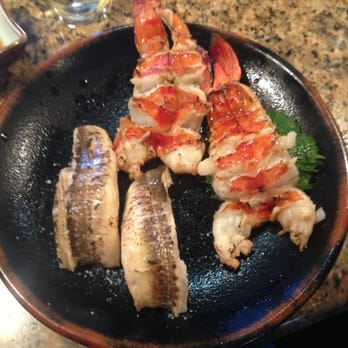Tokkuri-Tei - Tokkiri-Tei's Anago (freshwater eel) & Ebi Shiso (Tiger Shrimp w japanese basil) - Sushi Bars Near Me - Honolulu, Hawaii Tokkuri-Tei - Tokkiri-Tei's Anago (freshwater eel) & Ebi Shiso (Tiger Shrimp w japanese basil) - Sushi Bars Near Me - Honolulu, Hawaii