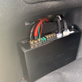 Audio Engineers - Amplifier left side  trunk - Car Stereo Installation Near Me - Pearland, Texas