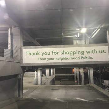 Publix Super Market - Leaving parking deck - Grocery Near Me - Birmingham, Alabama