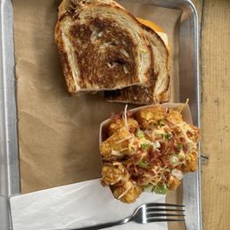 Signature Grilled PB&J, Huge Grilled Cheese, Bang-Bang Tots Signature Grilled PB&J, Huge Grilled Cheese, Bang-Bang Tots