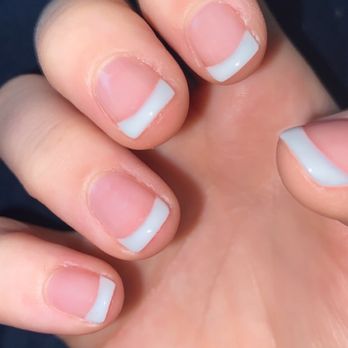 Classique Nails - Gel French Manicure - Nail Salons Near Me - Gretna, Louisiana