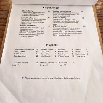 O’SOMAE - Menu - Breakfast & Brunch Near Me - Toronto, Ontario O’SOMAE - Menu - Breakfast & Brunch Near Me - Toronto, Ontario