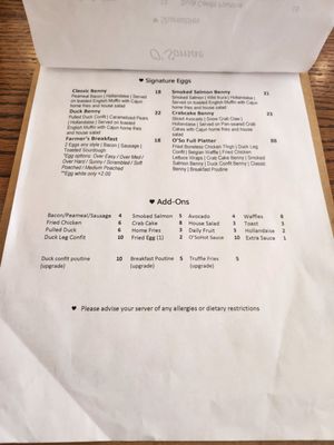Menu photo 2 O’SOMAE Toronto, ON Menu photo 2 O’SOMAE Toronto, ON