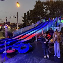 Walnut Creek On Ice - Inner Tube Slide was so fun