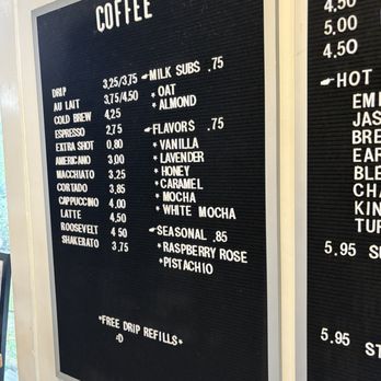 Magpie Cafe - Coffee menu - Bakeries Near Me - Baton Rouge, Louisiana