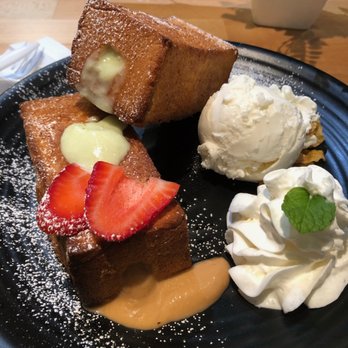 Sweetory - pandan and thai tea honey toast - Desserts Near Me - Jackson Heights, New York