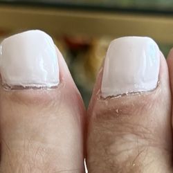 Sassy Nails & Spa - Granite Bay - My toes that I just got a pedicure