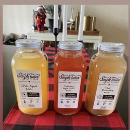 three jars of juice three jars of juice