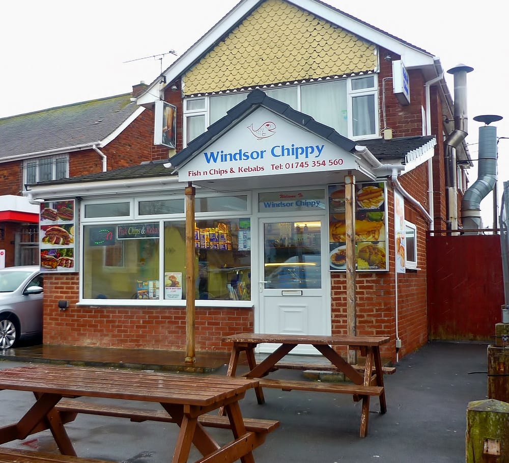 WINDSOR FISH & CHIP SHOP - Towyn Road, Towyn, Conwy, United Kingdom