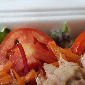 Plate - My salad came with mold. The offered to give me a refund but never did. They also had terrible customer service. - Sandwiches Near Me - Miami, Florida Plate - My salad came with mold. The offered to give me a refund but never did. They also had terrible customer service. - Sandwiches Near Me - Miami, Florida