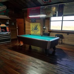 Fin's Bar - They have a whopping 4 pool tables