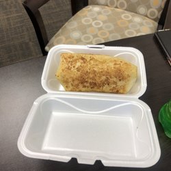 Rooski's Food Truck - Buffalo chicken wrap looks nice and fat