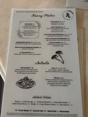 Menu photo 4 Jay Luigi Tampa, FL Menu photo 4 Jay Luigi Tampa, FL