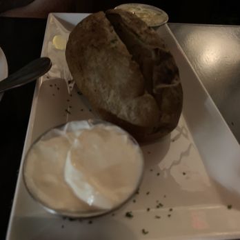 Ocean Steak - Huge baked potato - Steakhouses Near Me - Atlantic City, New Jersey Ocean Steak - Huge baked potato - Steakhouses Near Me - Atlantic City, New Jersey