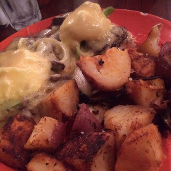Mimosas Cafe - Fajita Steak Benedict - Breakfast & Brunch Near Me - San Jose, California