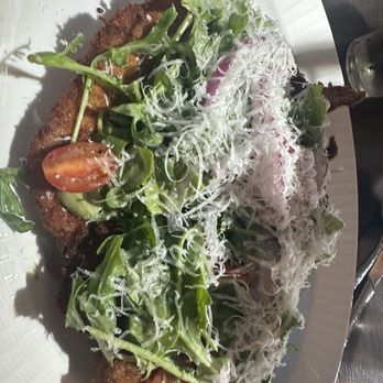 Patrizia's - Way way way overcooked  veal Milanese - Italian Near Me - Fort Lauderdale, Florida