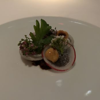 Per Se - Replacement for cheese dish - radishes - French Near Me - New York, New York