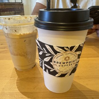 Brewpoint Coffee - Earl Grey Matcha Latte and Pirouette Latte - Coffee & Tea Near Me - Elmhurst, Illinois