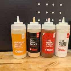 The Red Bird - Sauces for the side.