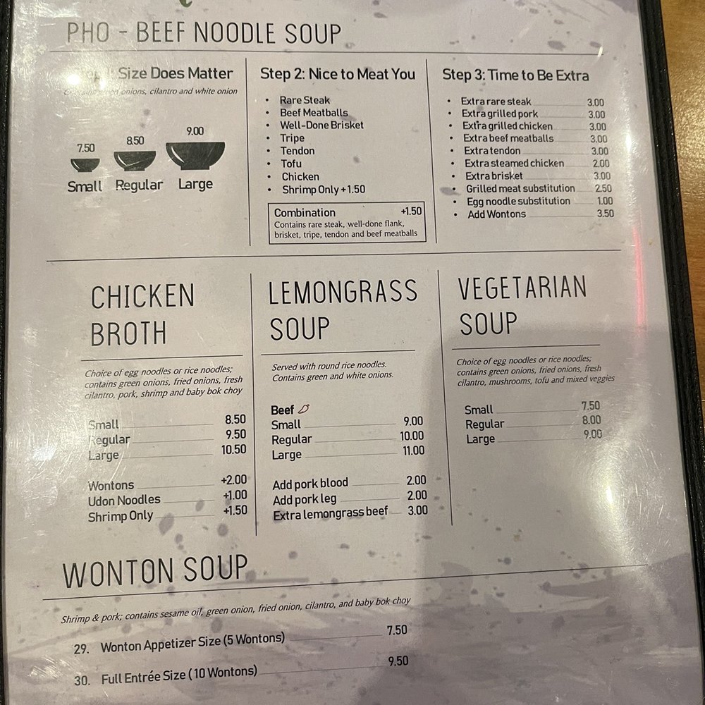 Basil Leaf Vietnamese Restaurant - Menu - Vietnamese Near Me - Albuquerque, New Mexico