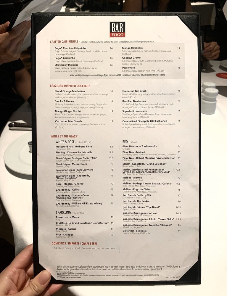 Fogo De Chao Brazilian Steakhouse 1006 Photos 638 Reviews Steakhouses 623 Spectrum Center Dr Irvine Ca Restaurant Reviews Phone Number Menu Yelp