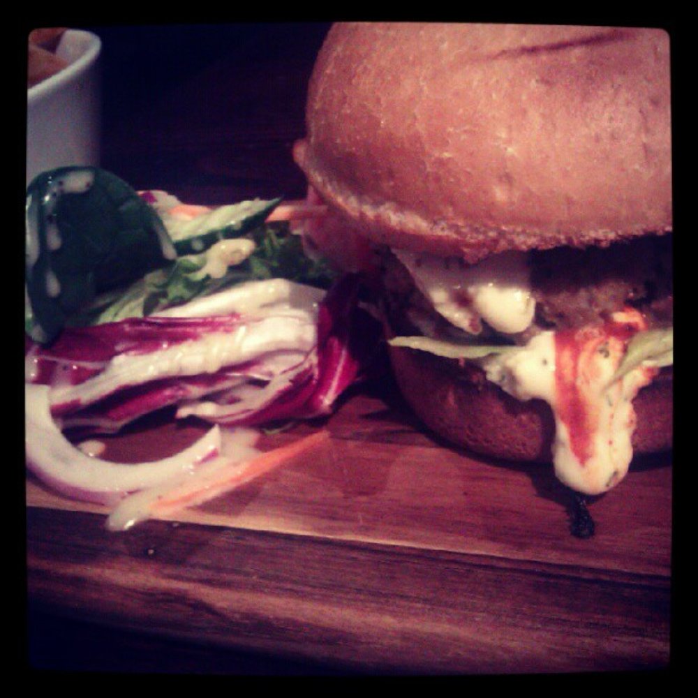 Palace Hotel - Tonight the burger was oozing with delicious aioli! - Bars Near Me - Camberwell, VIC