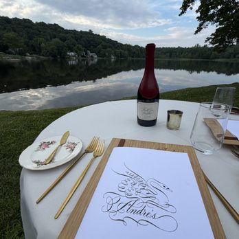 Andre's Lakeside Dining - View from our table (byob) - American Near Me - Sparta Township, New Jersey Andre's Lakeside Dining - View from our table (byob) - American Near Me - Sparta Township, New Jersey