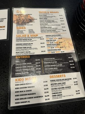 Menu photo 1 Mak's Pub & Grill Cypress, TX