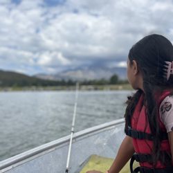 Fishing in Lake Hemet