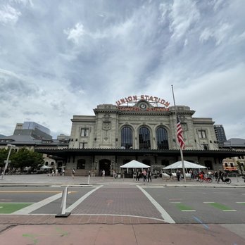 Denver Union Station - Front of Union Station - Train Stations Near Me - Denver, Colorado
