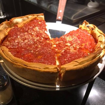 Giordano's - Chicago Deep Dish Cheese... I couldn't believe this was a small! - Salad Near Me - Las Vegas, Nevada