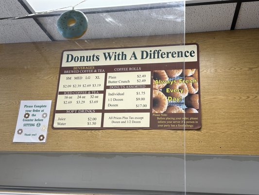 Donuts with a Difference by null