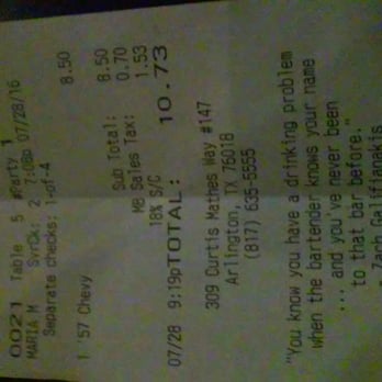 Arlington Improv - Forced 18% gratuity for shitty service! - Comedy Clubs Near Me - Arlington, Texas Arlington Improv - Forced 18% gratuity for shitty service! - Comedy Clubs Near Me - Arlington, Texas