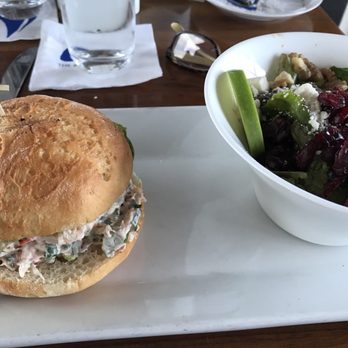 The Rum Runner - Lobster roll with $20 up charge salad. Feel overpriced for what you get. - Seafood Near Me - Sea Bright, New Jersey The Rum Runner - Lobster roll with $20 up charge salad. Feel overpriced for what you get. - Seafood Near Me - Sea Bright, New Jersey