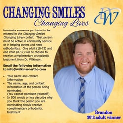 David L Wilkinson, DDS, MS - We love to give back to the community!