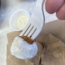 Fried mushrooms were good Fried mushrooms were good