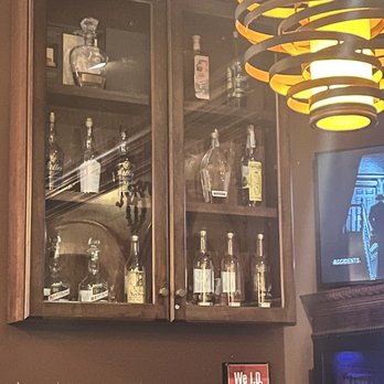 Wellington's - The top shelf with  Weller's 12 and the White label. - Bars Near Me - Johnson City, Tennessee