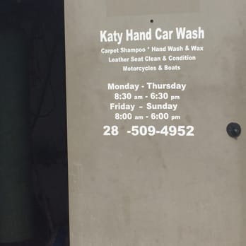 Katy Hand Car Wash - Times and number - Car Wash Near Me - Houston, Texas Katy Hand Car Wash - Times and number - Car Wash Near Me - Houston, Texas