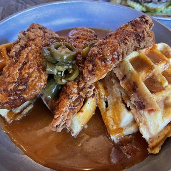 Dierks Bentley's Whiskey Row Gilbert - Chicken & Waffles - Bars Near Me - Gilbert, Arizona