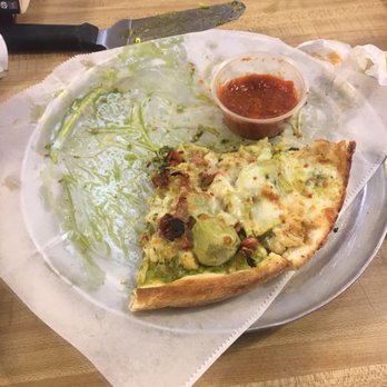 Pizza House - Chicken Pesto Pizza ! I was too hungry to take a picture at the beginning ‍ - Pizza Near Me - Travelers Rest, South Carolina