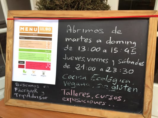 Menu photo 3 La Quinoa Zaragoza, Z