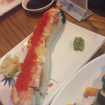 Blue Hashi - Delicious red dragon roll. - Japanese Near Me - Idaho Falls, Idaho