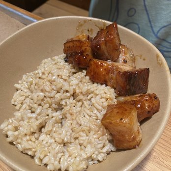 Bartaco - Pork belly rice bowl with no veggies - Mexican Near Me - Tampa, Florida