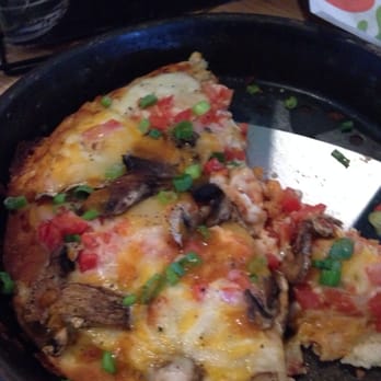 Chili's - A three cheese pizza I shared some before I took the picture. Lol - American Near Me - Carson, California